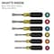 Klein Tools Metric Color-Coded Hollow-Shaft Heavy-Duty Nut Driver Set, 6-Piece 65456M - alternate 6