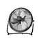 Edendirect High Velocity Heavy Duty Floor Fan, 18 in Blade Dia, 120 V, 4000 CFM IR-W2815P201014 - alternate 1