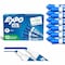 Expo Low-Odor Dry-Erase Marker, Broad Chisel Tip, Blue, 12PK 80003A - alternate 1