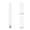 Bulbrite Pack of 5 75 Watt Dimmable Clear Showcase, Aquarium T8 Medium E26 Incandescent Bulb, 5PK 861148 - alternate 1