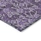 Homeroots 10' X 14' Purple Eggplant And Ivory Floral Washable Indoor Outdoor Area Rug 581923 - alternate 9