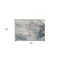 Homeroots 2' X 3' Ivory Abstract Washable Non Skid Indoor Outdoor Area Rug 559577 - alternate 9