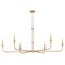 Z-Lite Tova Rubbed Brass 6 Light Chandelier 3049-62RB - alternate 8