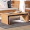 Bali & Pari Nevada Bohemian Light Honey Rattan Coffee Table 258-14166-ZORO - alternate 8