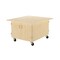 Diversified Spaces Four Station Mobile Workbench, Maple WW31CLNN - alternate 1