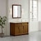 James Martin Vanities Bellshire 48" Single Vanity, Honey Oak w/ 3 CM Tajnar Eclos Top 660-V48-HNO-3TJR - alternate 10