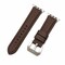 Elegani Nylon and Band Compatible with Apple Watch 38mm, Brown, Silver/Black/Rose Gold/Yellow Gold Buckle NLPAM-BRNBRN-38 - alternate 1