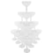 Lavish Home Plastic Champagne Glasses 5oz Reusable or Disposable Coupe Glasses w/ Grooves, 100PK JG1012-1 - alternate 1