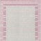Homeroots 3' X 5' Pink And Ivory Striped Washable Indoor Outdoor Area Rug 610492 - alternate 9