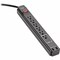 Tripp Lite Protect It Surge Protector, 6 AC Outlets2 USB Ports, 6 ft Cord, 990 J, Black TLP606USBB - alternate 1