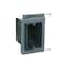 Carlon Electrical Box 22-1/2 cu in Rectangle Plastic 1 gang Black Black FN-23 - alternate 3
