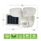 Cooper Lighting Halo SLFS Series Solar Security Light, 70W, 2-Lamp, LED Lamp, Bright White, 1000 Lumens, 4000K Color Temp SLFS1AM2W - alternate 6