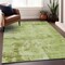 Homeroots 9' X 12' Lime Green And Ivory Abstract Washable Indoor Outdoor Area Rug 602717 - alternate 9
