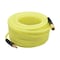 Interstate Pneumatics 1/4 in x 100 ft Rhino PolyFlex Yellow Polyurethane Hose With 1/4 in Brass Coupler and Steel Plug HU54-100H44BS - alternate 1
