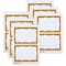 Sicurix Adhesive Badges, Gold Border, 600PK 67647 - alternate 1