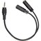 Rocstor SLIM STEREO SPLITTER CBL 3.5MM Y10A217-B1 - alternate 7