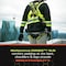 Fall Safe Safety Harness, Aluminum, 2XL, Black/Green FS242IC-2XL - alternate 6