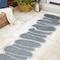 Jonathan Y Jasper Modern Rustic Abstract Blue/Cream 2 ft. x 8 ft. Indoor/Outdoor Shaped Runner Rug SHP101C-28 - alternate 8