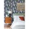 A-Street Prints Harper Charcoal Floral Vase Wallpaper 4120-72004 - alternate 4
