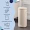 Happimess Theo Retro 8-Gallon Step Trash Can with Soft-Close Lid and FREE Mini Trash Can, Limestone Beige HPM1018C - alternate 6