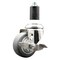 Service Caster 3 Inch 316SS Thermoplastic Rubber Swivel 1-5/8 Inch Expanding Stem Caster Brake SCC-SS316EX20S314-TPRB-TLB-158 - alternate 1