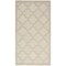 Homeroots 2' X 4' Cream And Beige Geometric Indoor Outdoor Area Rug 573851 - alternate 9