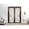 Sartodoors Sliding Closet Bypass Doors with Hardware Planum 2113 72x80 (2* 36x80) Solid Core Modern Interior PLANUM2113DBD-CA-72 x 80 (2* 36x80) - alternate 5