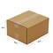 Zoro Select 12 in x 10 in x 8 in Shipping Box, Kraft, Corrugate, Single Wall, 32 ECT 11R327 - alternate 2