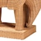 Bali & Pari Elissa Bohemian Light Honey Rattan Elephant End Table 256-14143-ZORO - alternate 9