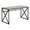 Homeroots 47" Gray and Black Computer Desk 333548 - alternate 1
