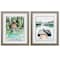 Homeroots 19" X 23" Woodtoned Frame Lake Views, Set Of 2, 2PK 365637 - alternate 1