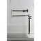 Kingston Brass Deck Mount Pot Filler Faucet, Polished Nickel KS4706PKX - alternate 6