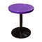 Leisure Craft 24" Round Perforated Pedestal Table, Portable, 30"H, Purple 24TAB30-PURPLE - alternate 1