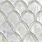 Apollo Tile Majeste 10.8 in. x 11.3 in. Glossy Silver Glass Mosaic Wall and Floor Tile 8.48 sq. ft./case, 10PK APLASL8802A - alternate 6