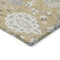 Homeroots 8' X 10' Gold Ivory And Gray Damask Washable Indoor Outdoor Area Rug 599415 - alternate 9