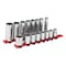 Performance Tool 16 pc. 3/8 in. Dr. Socket Set, Metric, Standard Deep Wall W38306 - alternate 1