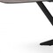 Homeroots 118" Gray And Black Ceramic And Metal Trestle Base Dining Table 487876 - alternate 5