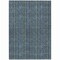 Homeroots 9' X 12' Blue Denim Blue And Mint Green Striped Washable Indoor Outdoor Area Rug 615041 - alternate 9