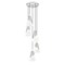 Z-Lite Aimie 5-Light Chandelier, 12 in W x 13 in H, Brushed Nickel 828P6-5R-BN - alternate 8