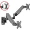 Siig PREMIUM ALUMINUM GAS SPRING WALL MOUNT - DUAL MONITOR CE-MT2M12-S1 - alternate 1