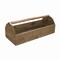 Homeroots 24" Brown Solid Wood Box 488022 - alternate 5