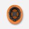 Ironwear Type 2 Class E Full Brim Safety Helmet w/ Chin Strap, Hi-Vis Orange 3968-HO - alternate 6