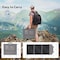 Wrightmaster 100-Watt 1.6 ft. Monocrystalline Folding Solar Panel, 22% Efficiency, IP67, Built-In Protection ZR-SP100-N - alternate 7