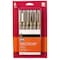 Sakura Pigma Micron Pens, Black, Size 01, Blister Card, 6PK 50035 - alternate 1