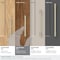 Amerock Riva 3-3/4 in 96 mm Center-to-Center Golden Champagne Cabinet Pull BP55365BBZ - alternate 5