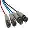 Sanoxy 6ft VGA HD15 Male to 4-BNC Male Monitor Cable with Ferrites SNX-CBL-LDR-MO108-0106 - alternate 2