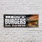 Signmission The Best Burgers In Town, 36 Inch x 96 Inch, Vinyl Banner B-96-30887 - alternate 5