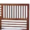 Baxton Studio Gemma Platform Bed with Slatted Wood Headboard, Queen 268-11144-9408-ZORO - alternate 9