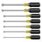 Klein Tools Nut Driver Set, Magnetic Nut Drivers, 6-Inch Shafts, 7-Piece 647M - alternate 1