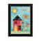 Homeroots No Place Like Home 2 Black Framed Print Wall Art 407523 - alternate 1
